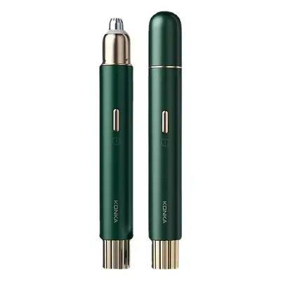 Electric Eyebrow Trimmer Green Portable Beauty Tool