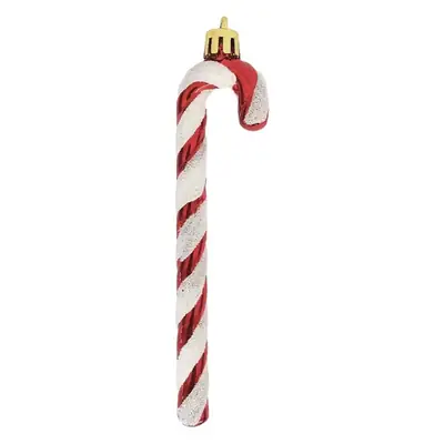 Christmas Painted Candy Cane Decorative Cane 13cm