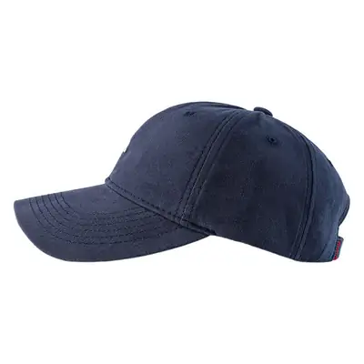 Men's Navy Blue Baseball Cap with Embroidered Polar Bear Design