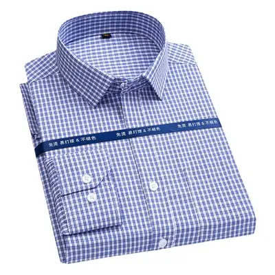 Men's Purple Striped Long Sleeve Shirt 2025
