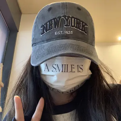 Men's New York City New Era Cap with ASmile Print