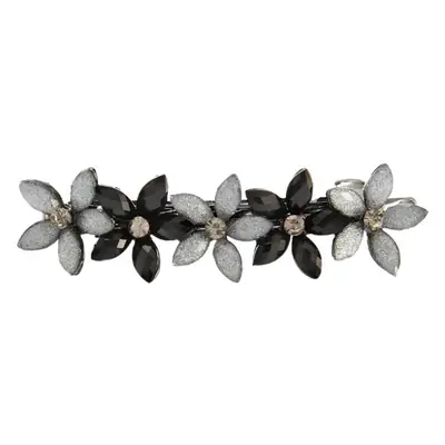 Elegant Leaf Rhinestone Hairpin for Women