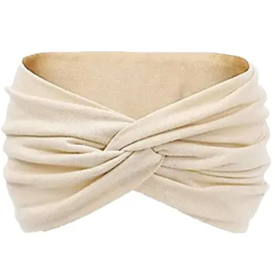 Wide Knitted Hair Band for Yoga & Pregnancy