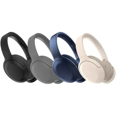 Wireless Noise-Canceling Bluetooth Headset Blue ANC