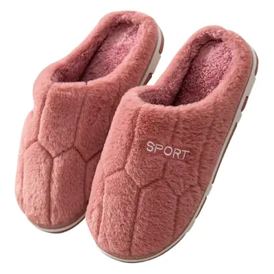 Manufacturer Cotton Slippers Wholesale Winter Women's Home New Warm Confinement Shoes Cotton Slippers Couple Non-Slip Slippers for Men