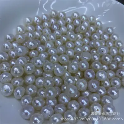 7-8mm High Fat Pearl Bun beads for jewelry