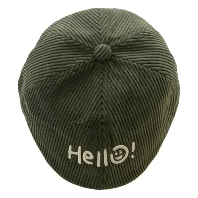 One Pan Baby Hat Windproof Embroidered Boys Girls Cap