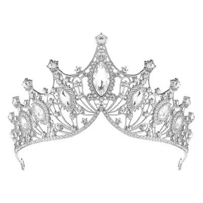 Pink Crystal Crown for Weddings & Birthdays