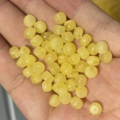 Natural Russian White Beads Old Beads Evil White Nectar Beads