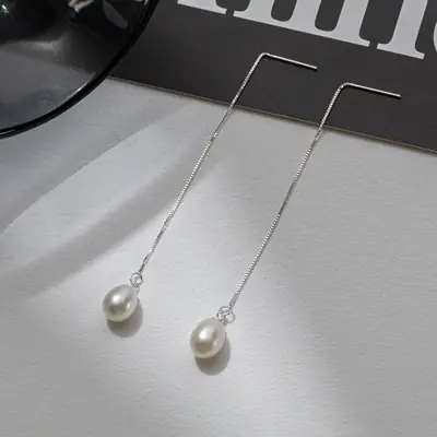Natural Freshwater Pearl Earrings for Women
