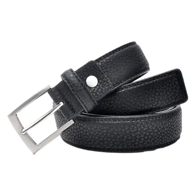 Men's Belt Lychee Pattern Pu Zinc Buckle 2026