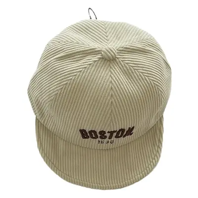 Boston Embroidered Baby Cap Autumn Winter New Ins