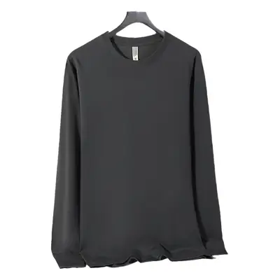 Men's Long Sleeve White T-Shirt 230g