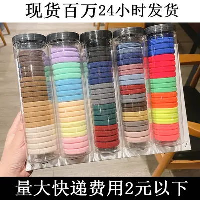 Korean Simple High-Elastic Headband Bow Ponytail Hair Accessory