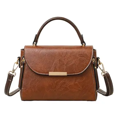 Retro Brown Crossbody Bag for Women