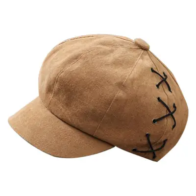 Women's Korean Style Stitched Cap for Spring Autumn
