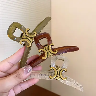 Women's French Vintage Arc de Triomphe Hair Clip