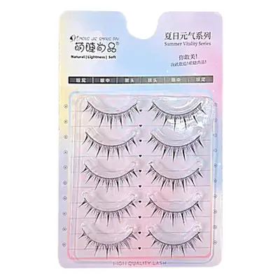 False Eyelashes for Dogs Transparent Stem Set