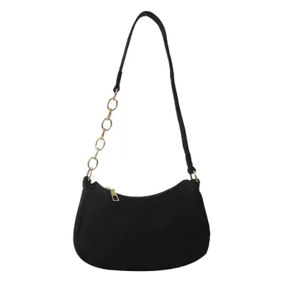Women's Retro Quilted Shoulder Bag Cream Beige Chain