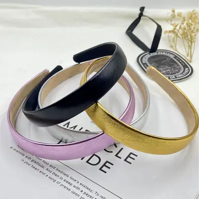 Black Vintage Hair Hoop for Women's Face Washing