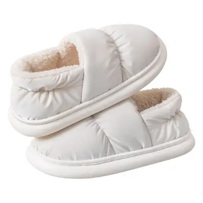 Women's Cotton Winter Slippers Waterproof Thick Bottom