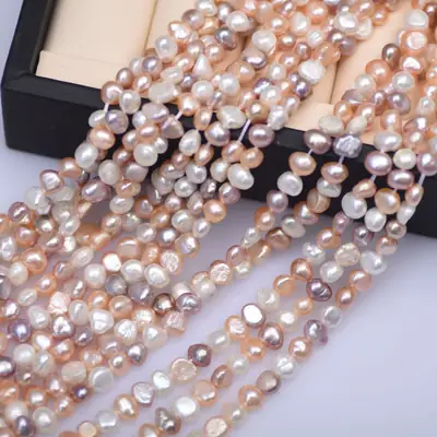Zhuji Natural Freshwater Pearl Baroque Necklace Women