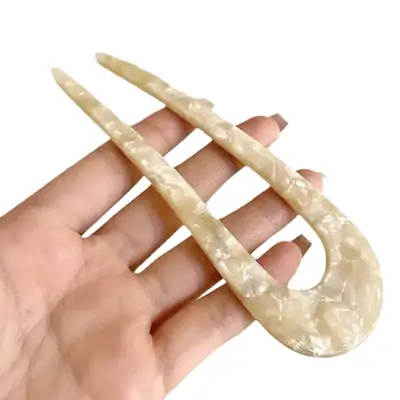 Retro Acetic Acid U-Shaped Hairpin for Women