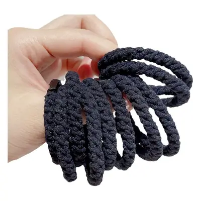 10 Pcs Colorful Rubber Hair Ties for Women