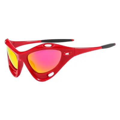 Men Women UV400 Riding Sunglasses Blue
