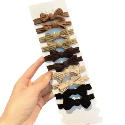 Cute Brown Bow Hair Bands for Women 2023