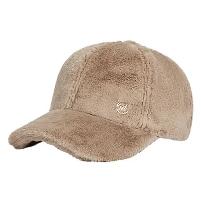 Women's Wool Beanie Cap with Straw Drink Cup