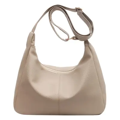 Brown Textured Women's Shoulder Bag 2023 New Model