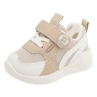 Baby toddler shoes functional shoes spring and autumn boys and girls soft bottom non-slip children sneaker mesh baby shoes generation hair