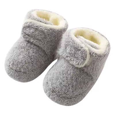 Autumn Winter Baby Soft Socks Grey Non-Slip