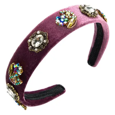 Diamond Encrusted Hair Band for Women European American New