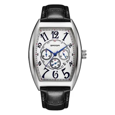 Sanda Men's Quartz Watch with Calendar Belt