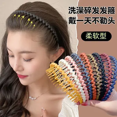 Black Wave Hairband for Huawei P50 Pro P40 Pro