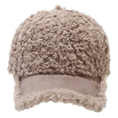 Autumn Wool Beanie with Fur Trim