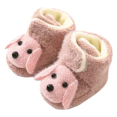 Cartoon Pink Baby Floor Socks for Toddlers