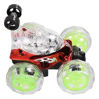 Remote Control Stunt Flip Car Children's Wholesale Toy Rechargeable Light Music Unlimited Model Car Roll-Over Off-Road Race