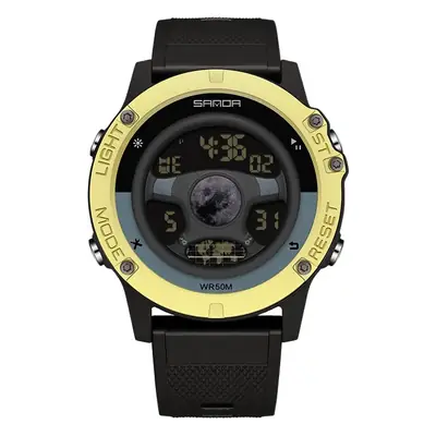 Sanda Waterproof Sports Electronic Watch for Students