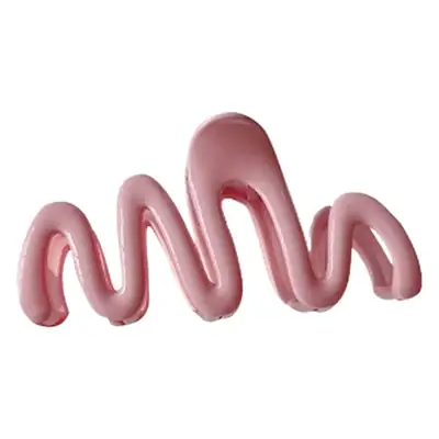 Candy Color Wave Hair Clip for Back Head Updo