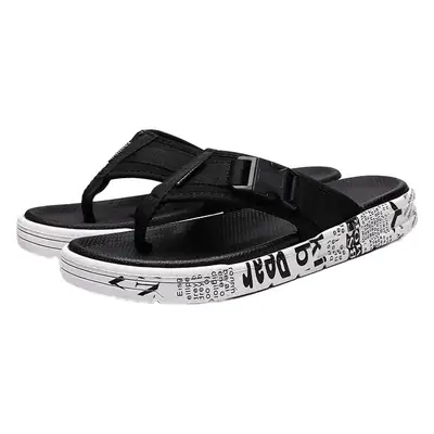 2023 Summer new indoor and outdoor beach Korean fashion flip-flops men's factory wholesale