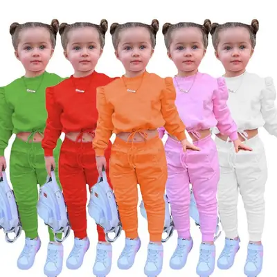 Kids Red Sweatshirt Suit 2025 New Arrival