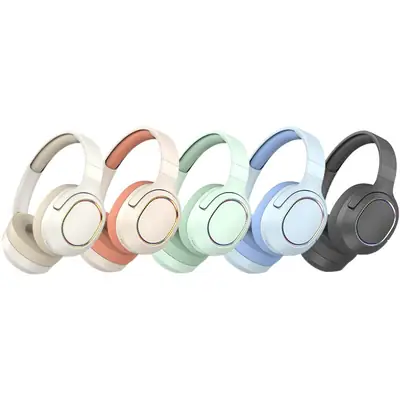 Over-Ear Bluetooth Headphones with RGB Lighting