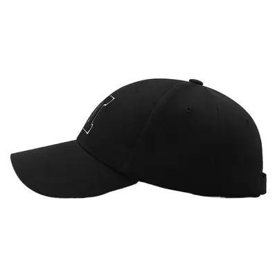 Beige M Embroidered Baseball Cap for Men