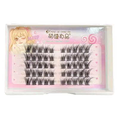 Cute False Eyelashes Fox Series Natural Cluster Segmented