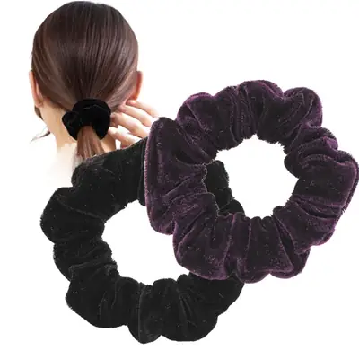 20 Pcs Soft Satin Hair Bands for Women