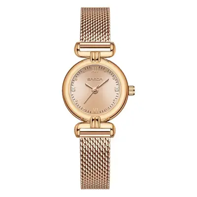 Sanda Women's Rose Gold Mesh Watch Quartz
