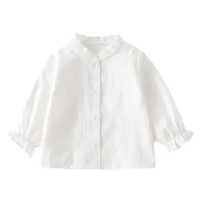Digital Temperature Display Baby T-Shirt White